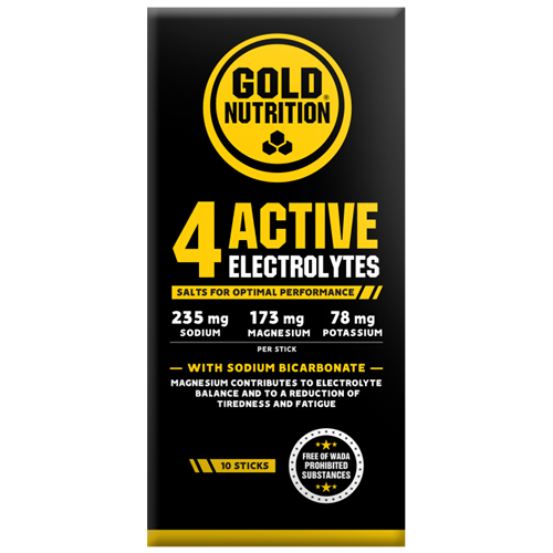 4 Active Electrolytes, Gold Nutrition